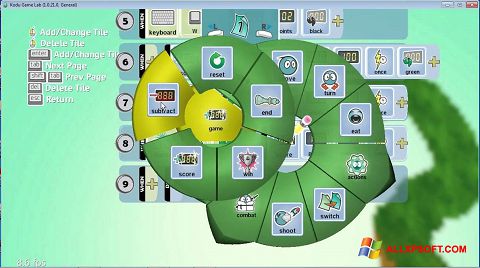 Snimak zaslona Kodu Game Lab Windows XP