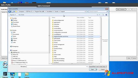 Snimak zaslona Voice Attack Windows XP