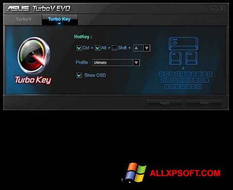 Snimak zaslona TurboV EVO Windows XP