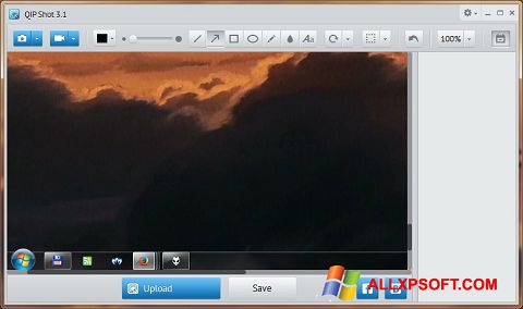 Snimak zaslona QIP Shot Windows XP