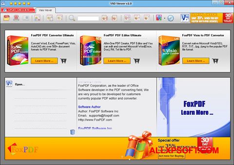 Snimak zaslona VSD Viewer Windows XP