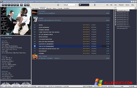 Snimak zaslona Foobar2000 Windows XP