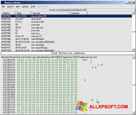 Snimak zaslona Cheat Engine Windows XP
