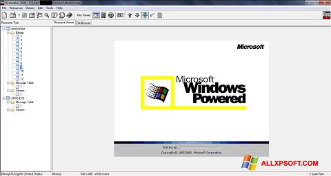 Snimak zaslona Restorator Windows XP