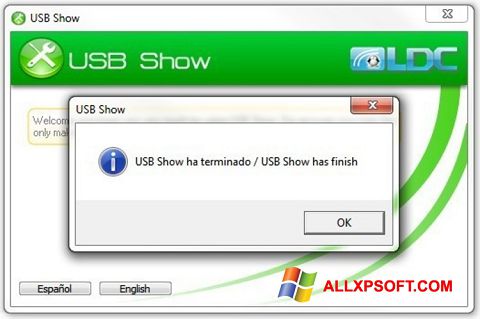 Snimak zaslona USB Show Windows XP