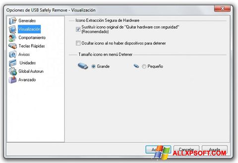 Snimak zaslona USB Safely Remove Windows XP