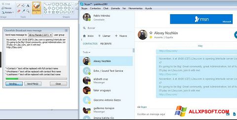 Snimak zaslona Clownfish Windows XP