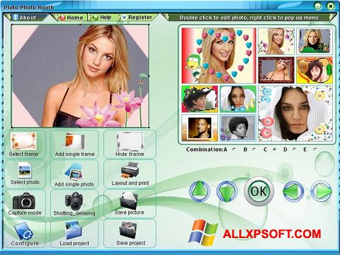 Snimak zaslona Photo Booth Windows XP