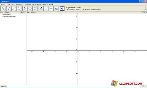 Snimak zaslona GeoGebra Windows XP