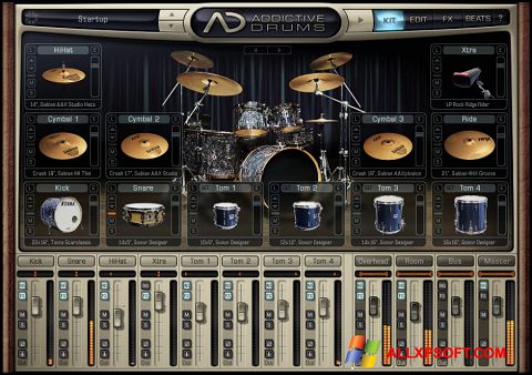 Snimak zaslona Addictive Drums Windows XP