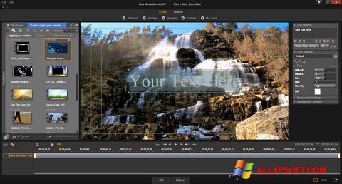 Snimak zaslona Pinnacle Studio Windows XP